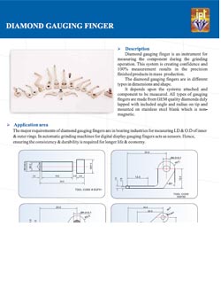 Diamond Gauging Finger